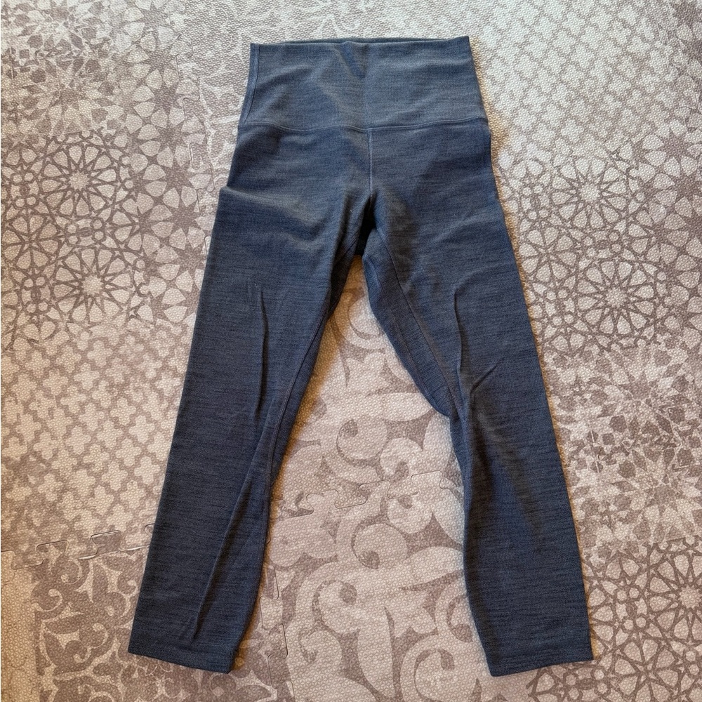 Lululemon Thick Gray Leggings